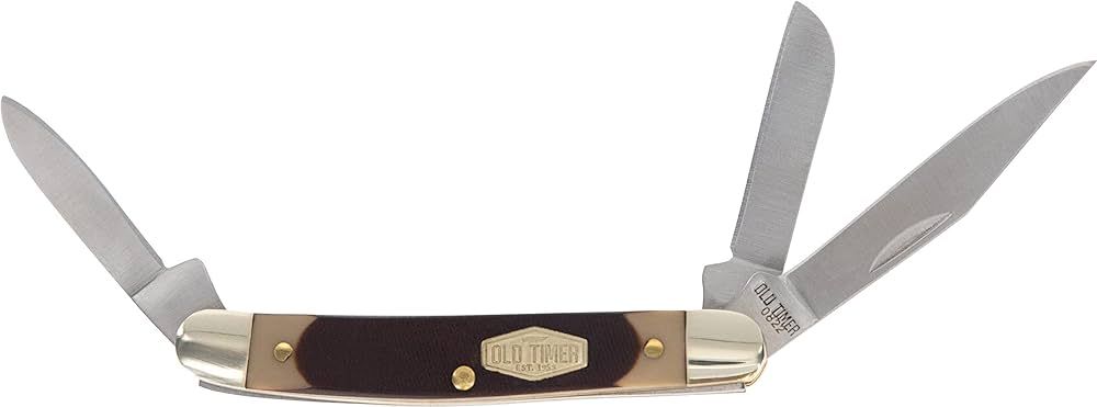 Imperial Old Timer 108OT Junior 4.7in Traditional Folding Pocket Knife with 3 High Carbon Stainle... | Amazon (US)