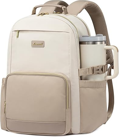 LOVEVOOK Laptop Backpack for Women with Pouch Pocket for Large Capacity Cup,15.6inch Laptop Compu... | Amazon (US)