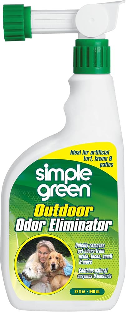 Outdoor Odor Eliminator for Pets, Dogs, Ideal for Artificial Grass & Patio (32 oz Hose End Spraye... | Amazon (US)
