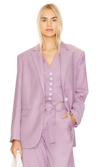 Rylee Blazer in Light Purple | Revolve Clothing (Global)