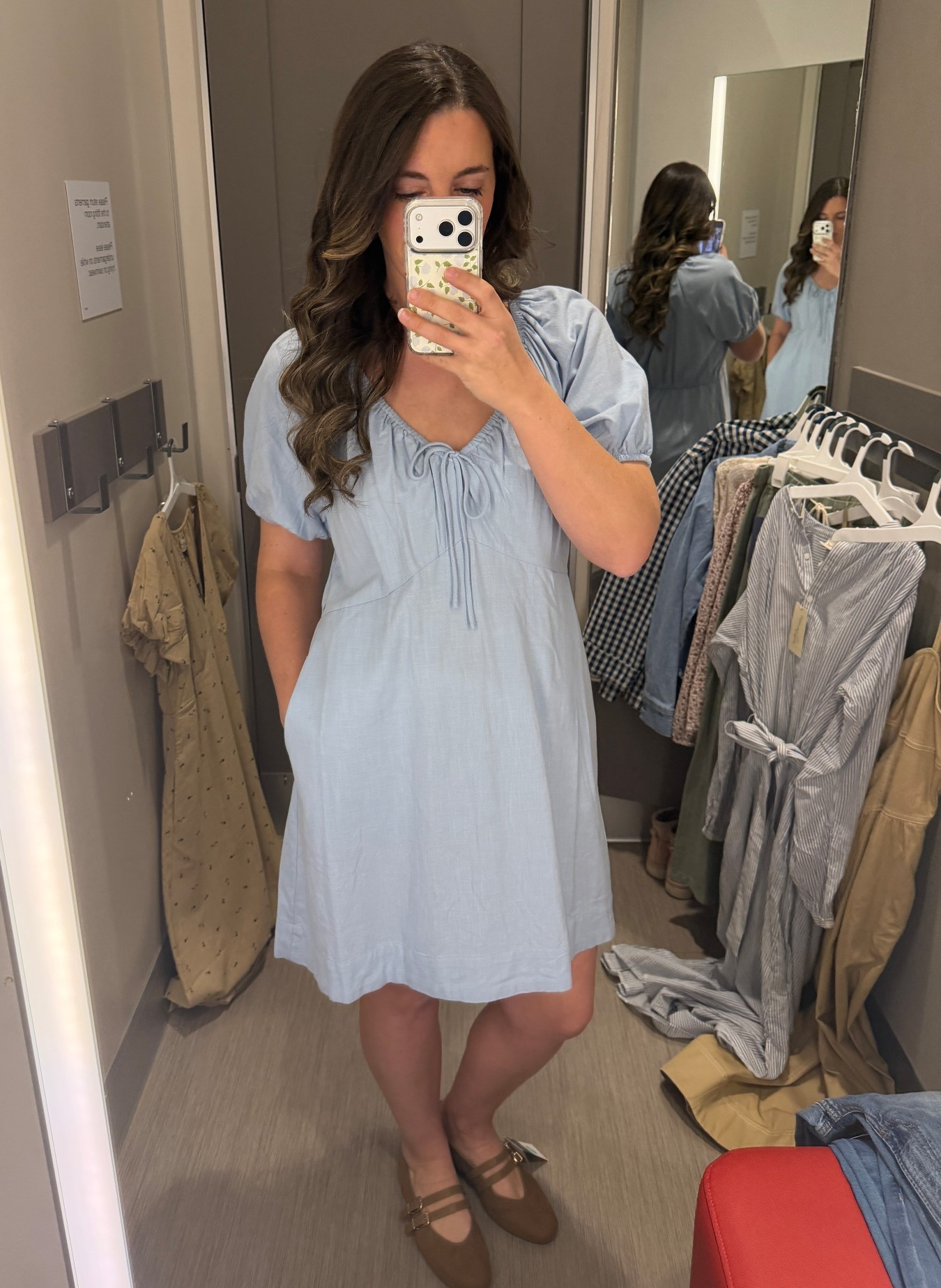 One of those dresses you will find yourself wearing again and again through Spring and Summer! The prettiest color blue and so comfortable! 

#LTKootd #LTKMidsize #LTKSeasonal