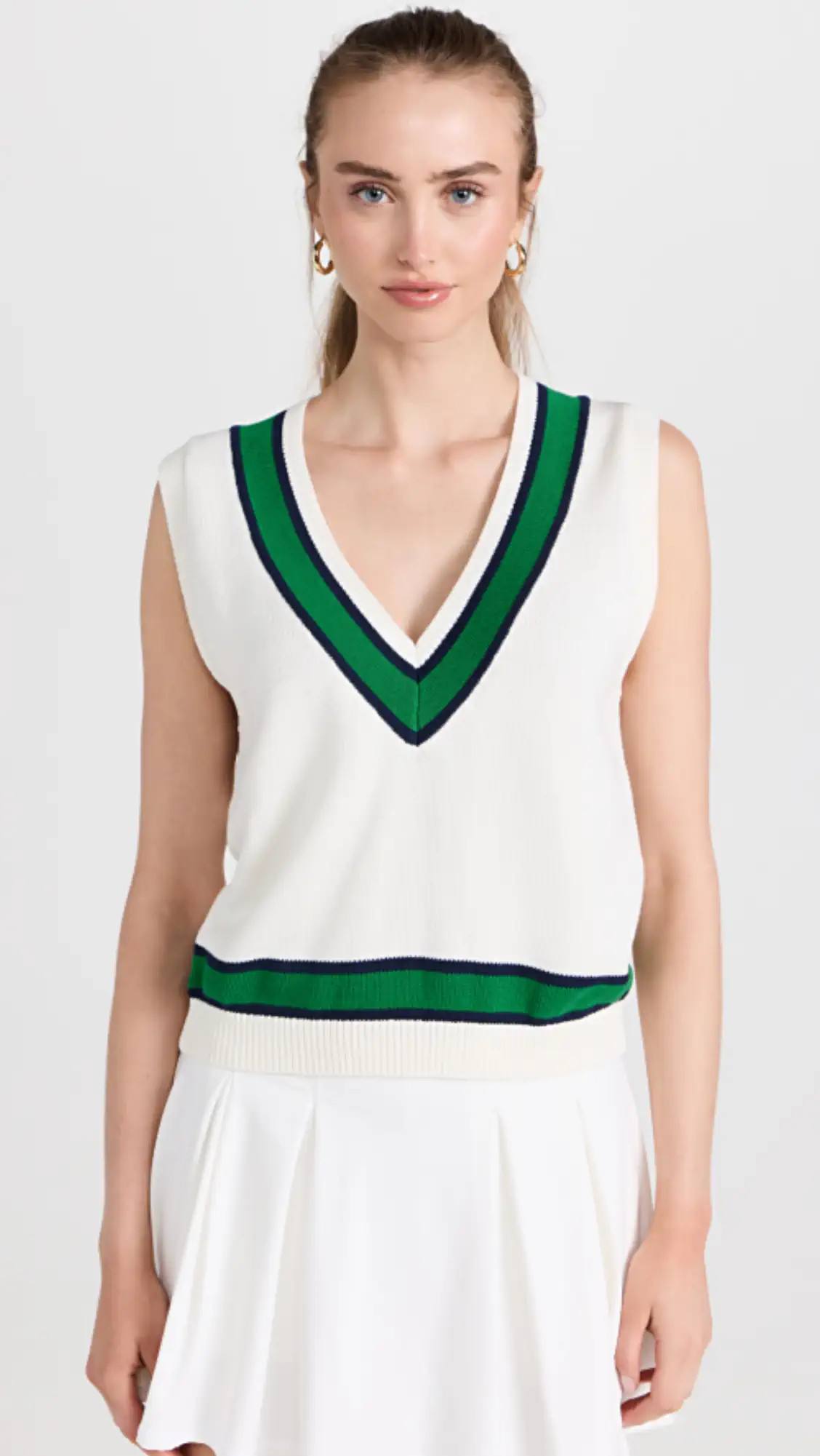 Topspin Mina Knit Vest | Shopbop