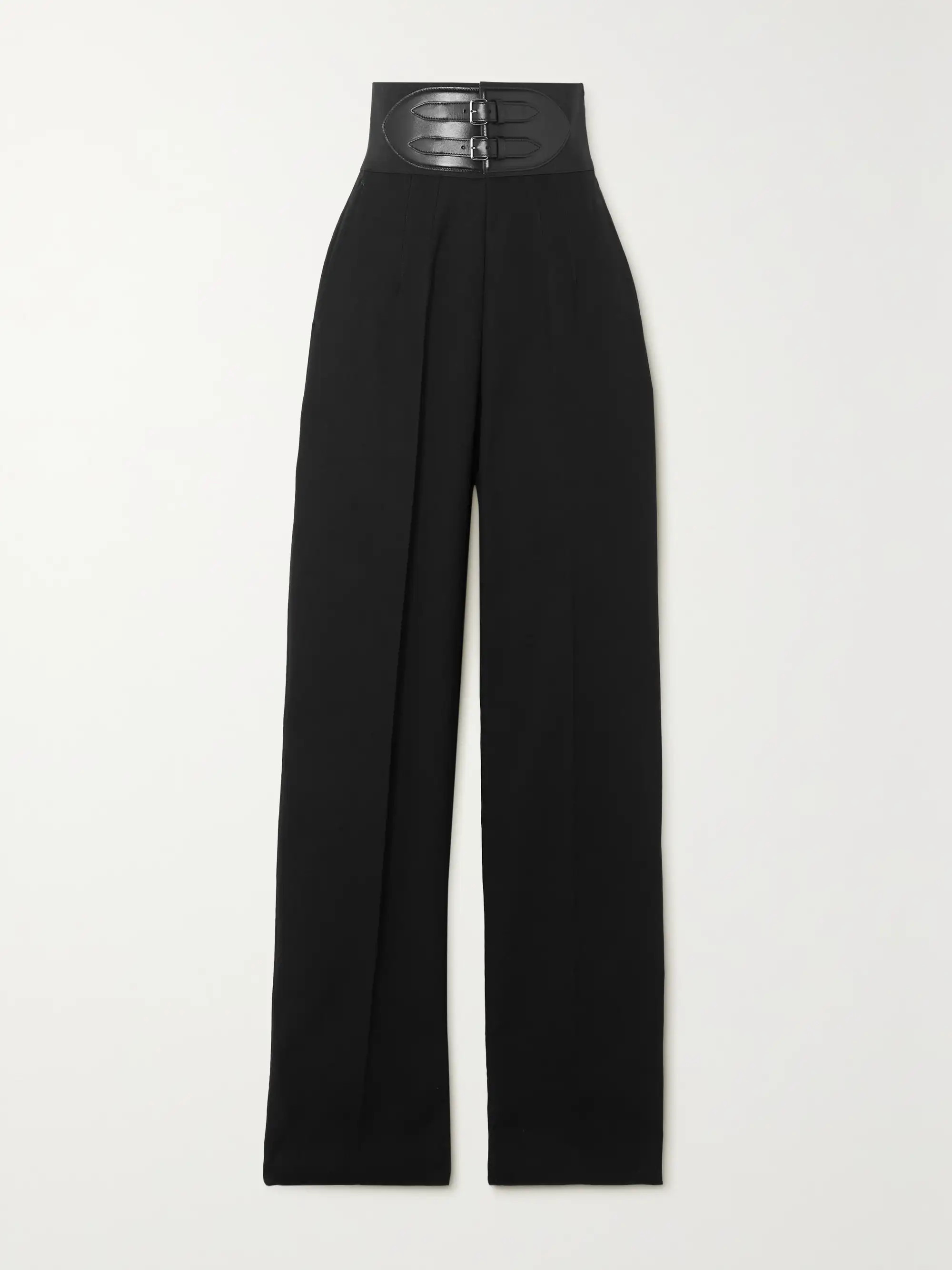 Belted cotton wide-leg pants | NET-A-PORTER (UK & EU)