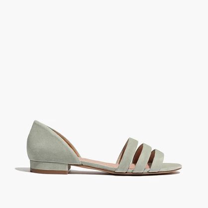 The Leila Sandal in Suede | Madewell