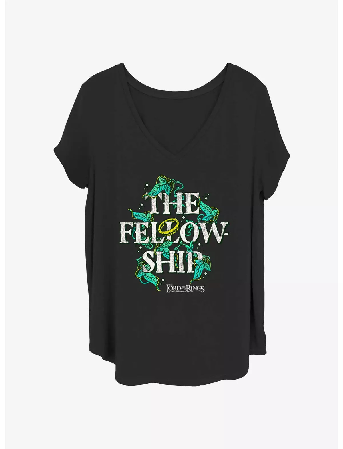The Lord of the Rings The Fellowship Womens T-Shirt Plus Size | BoxLunch