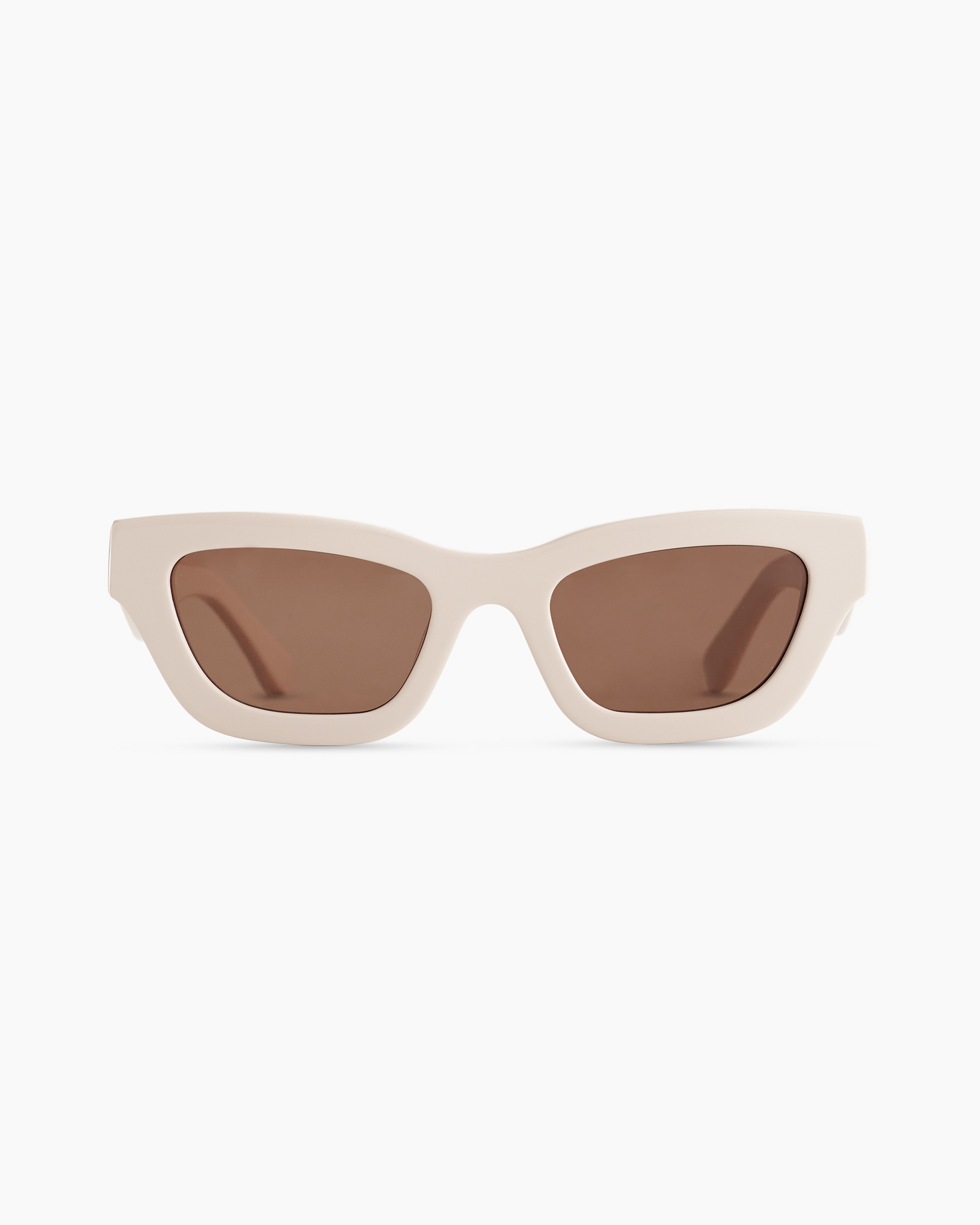 Quince | Women's Jackie Polarized Acetate Sunglasses in Cream with Brown Lens, Cellulose Acetate | Quince
