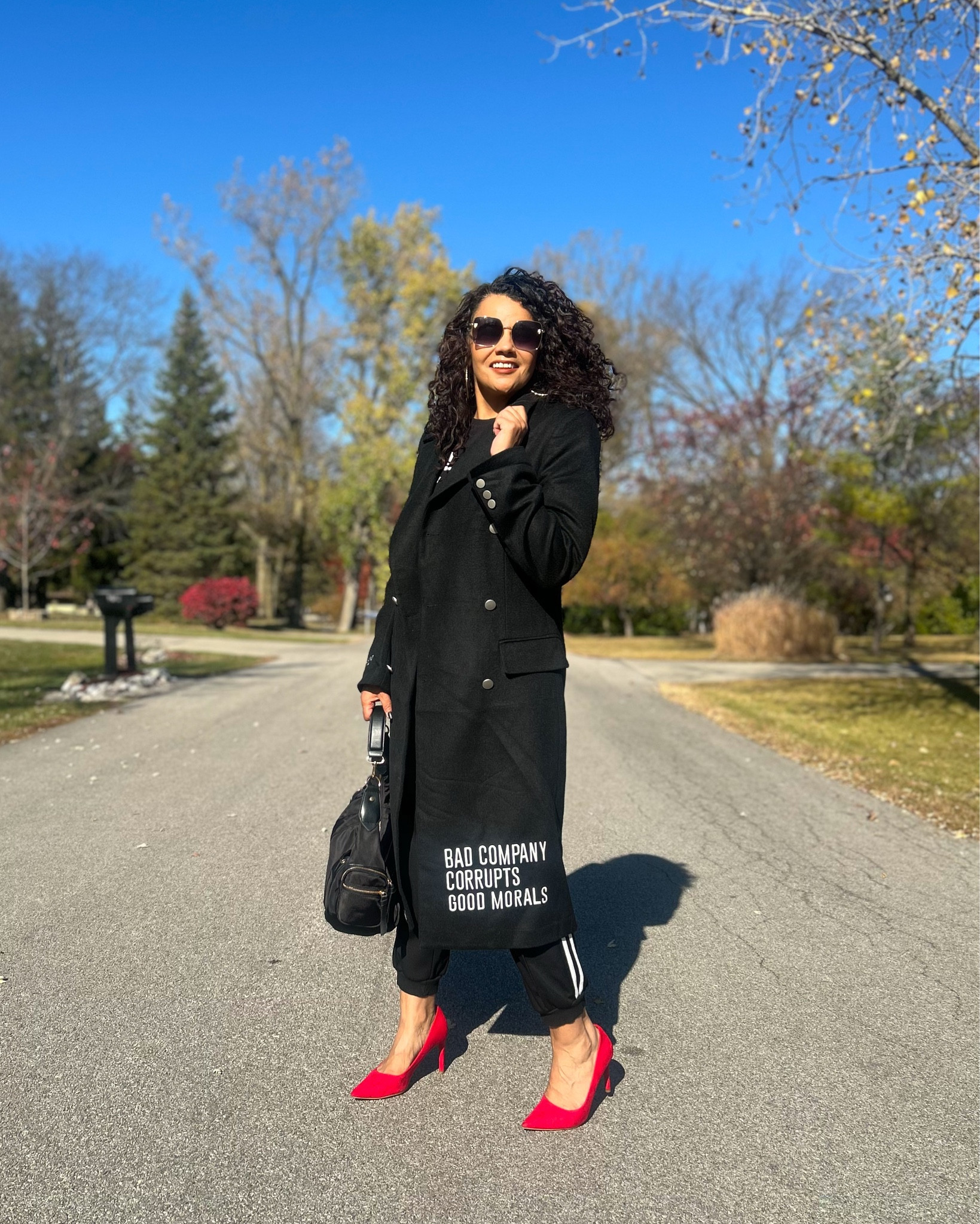 This coat is absolutely one of my favs the quality is amazing all while giving positive message and it’s part of the anniversary sale Milano Di Rouge!  So many lux items! Linking these and some of my other favs! #outwear #blackfridaydeals #womensfashion #blackowenedbusiness #fashionover50 

#LTKSaleAlert #LTKCyberWeek #LTKMidsize