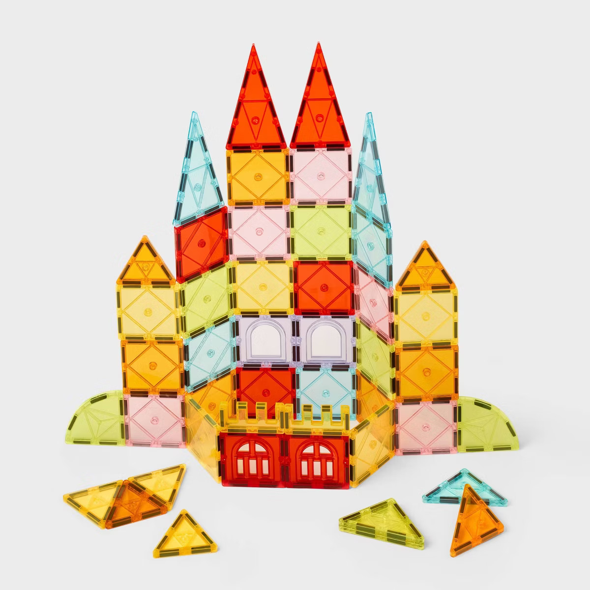 Magnetic Building Tiles Set 46pc - Gigglescape™ | Target