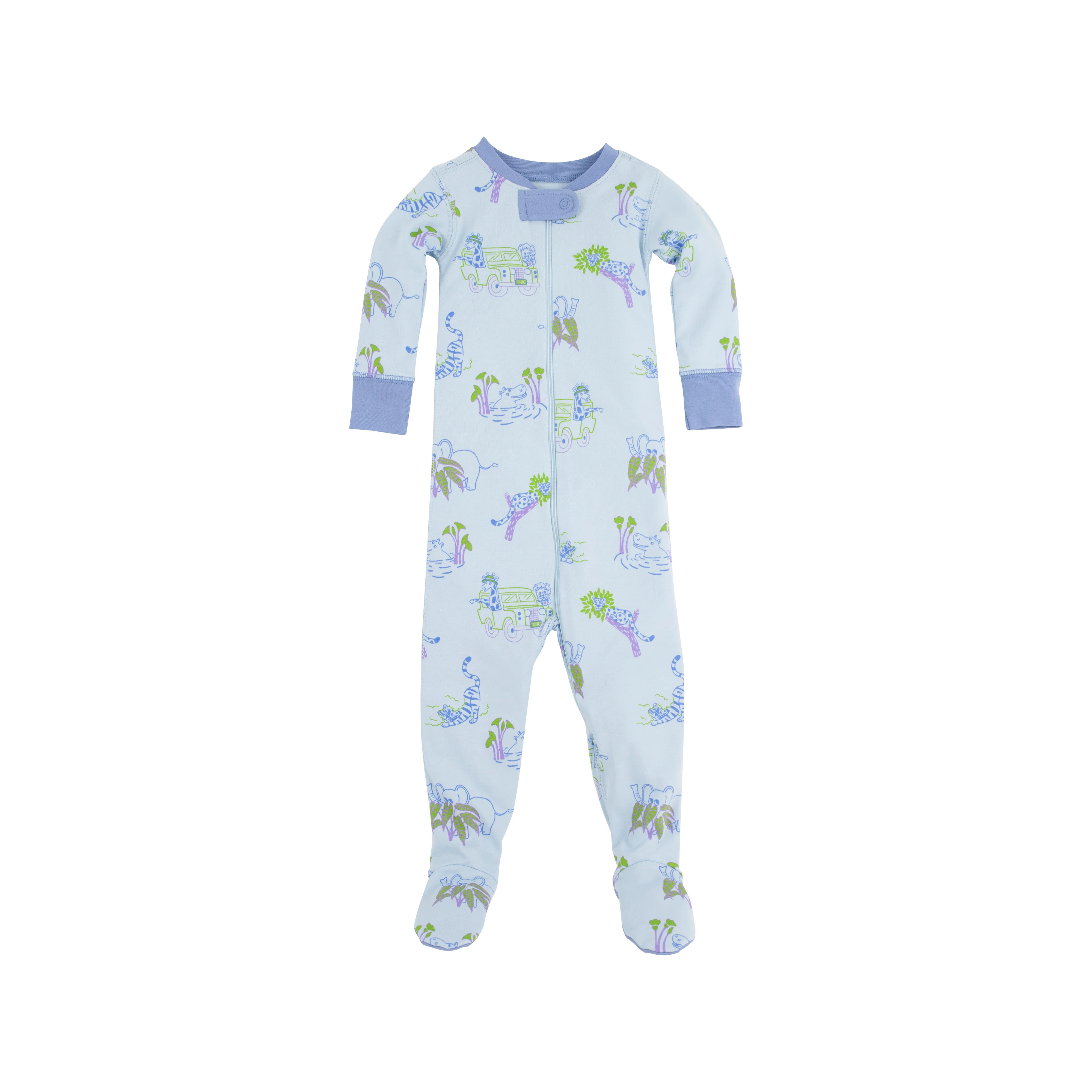 Knox's Night Night - Miller's Silly Safari with Park City Periwinkle | The Beaufort Bonnet Company