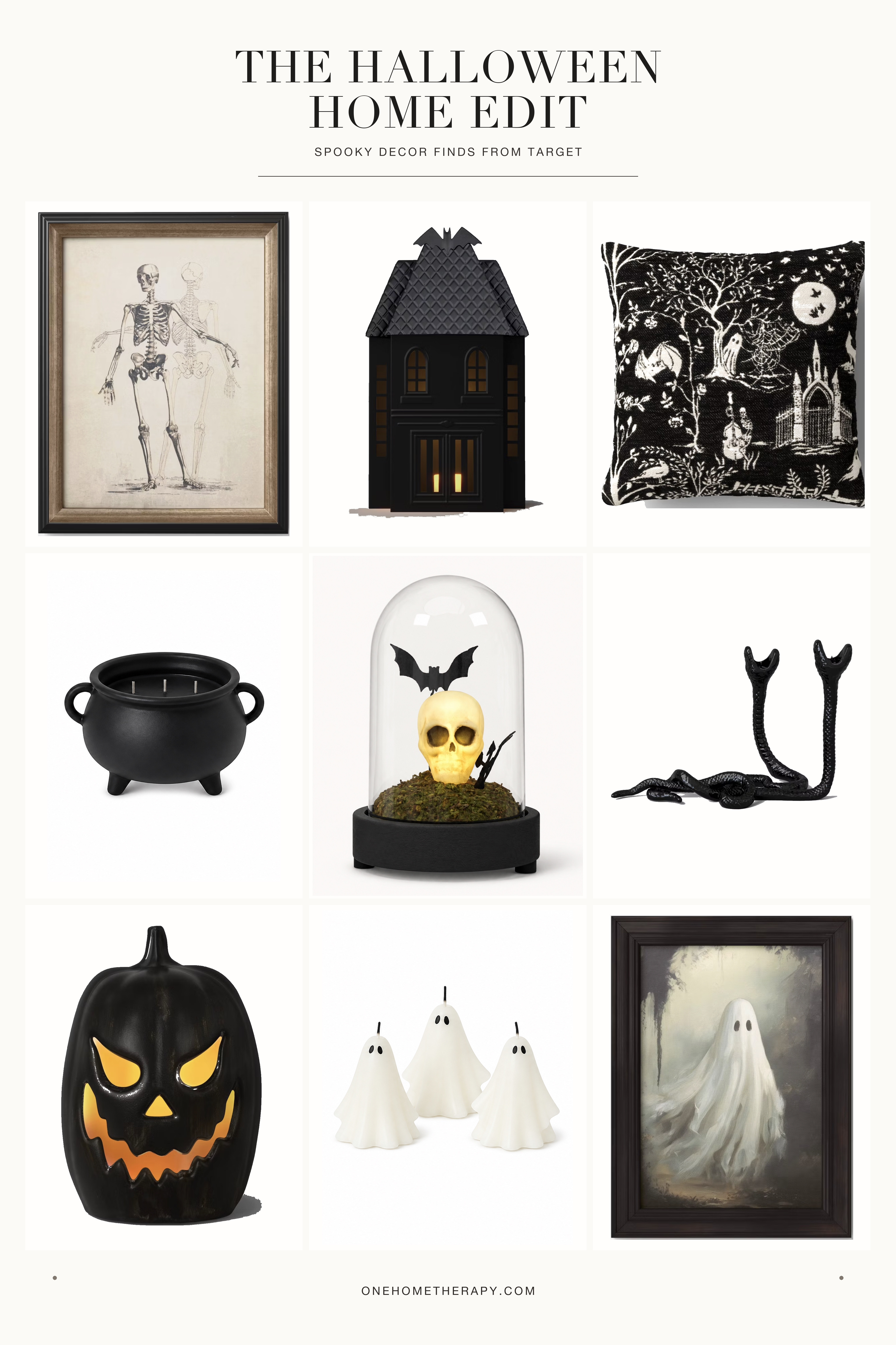 Spooky, but make it chic. A few of my favorite Halloween home finds from Target-just the right mix of eerie, whimsical and stylish without going over the top. ®
#HalloweenDecor #TargetFinds #HalloweenHome #SpookySeason
#LTKHome #LTKstorytime #LTKU #LTKSeasonal 

  

 