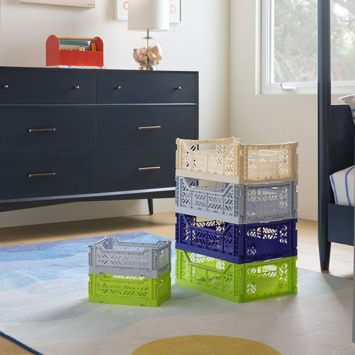 Folding Storage Crate | West Elm (US)