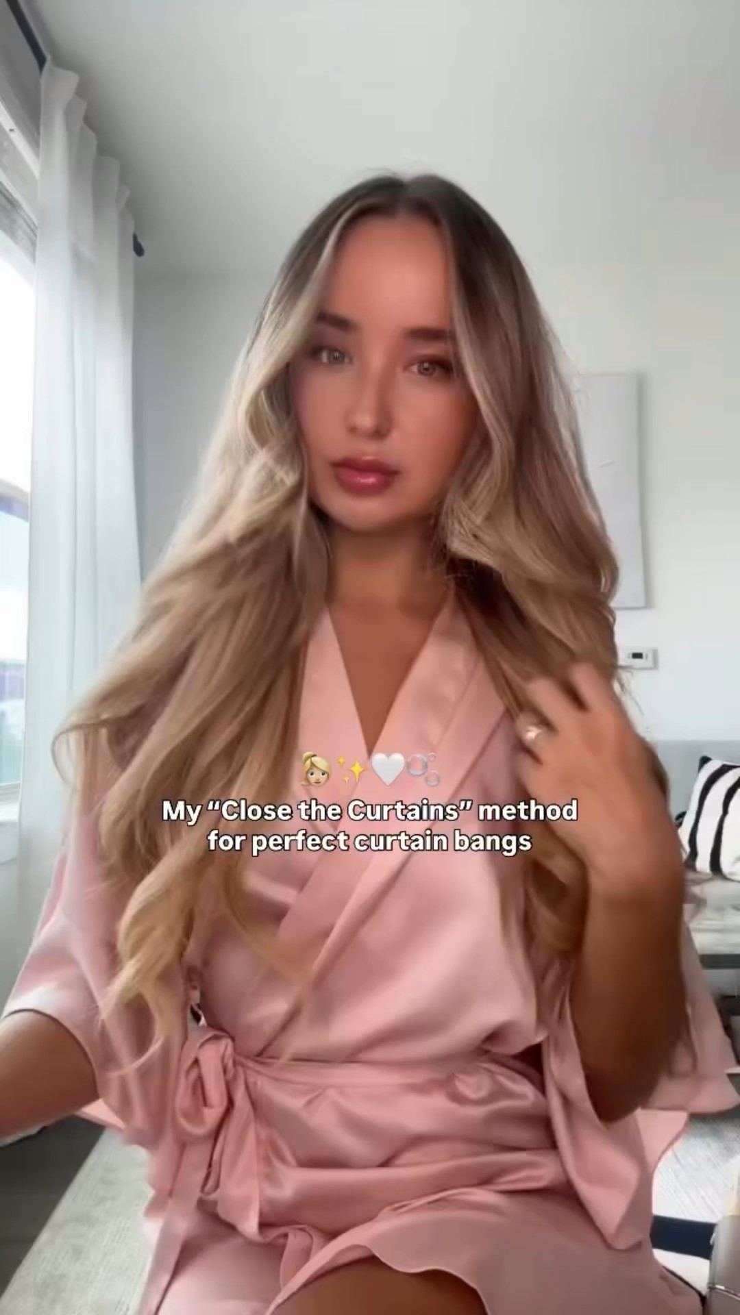 My most asked question about my hair !!! Should I do more of these? 🎀🤍

**using Shark flexstyle 

-
#curtainbangs #longbangs #bangs #hairhacks #hair #hairtutorial #hairtrends #hairtricks