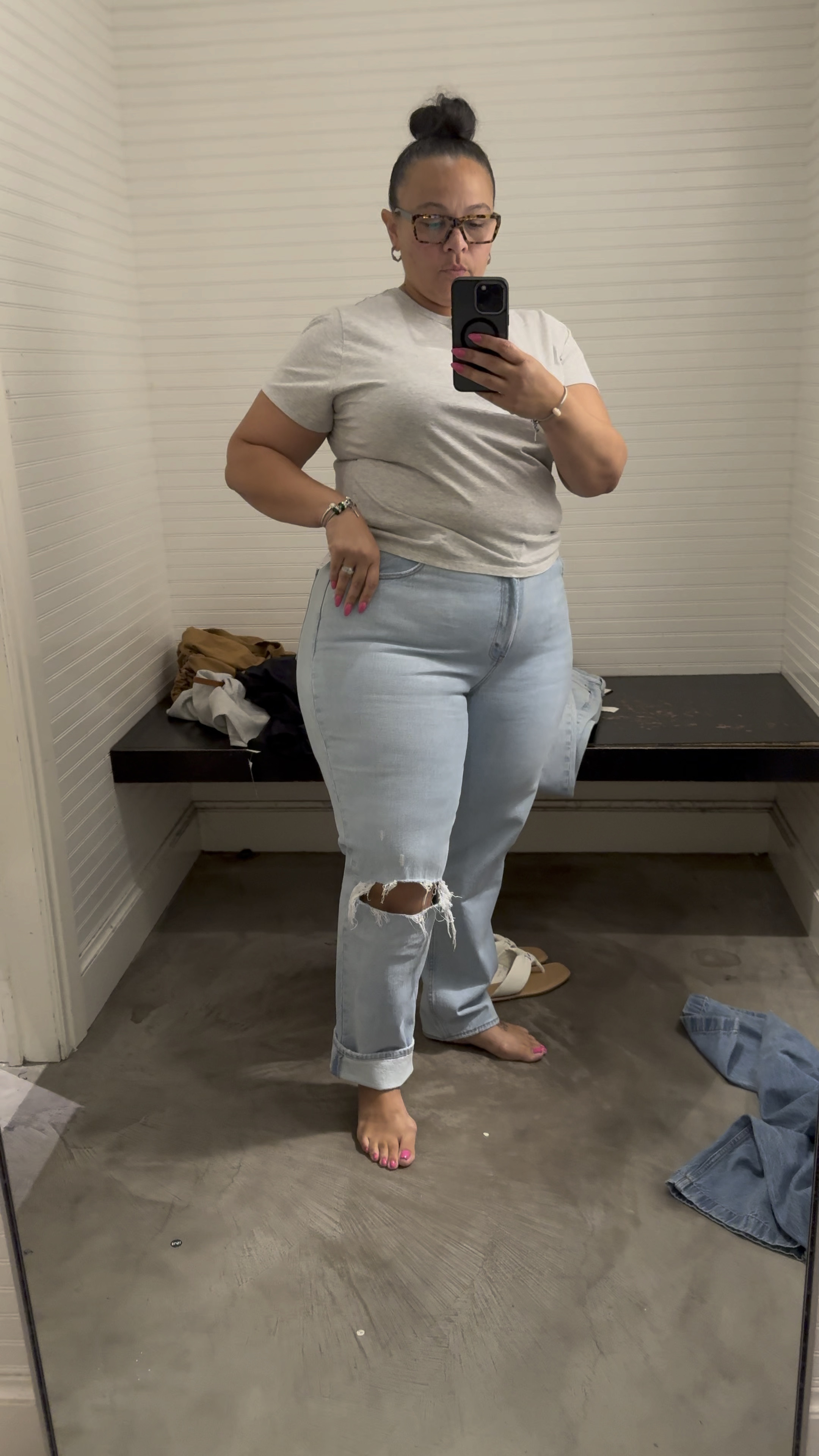 Another good Jean!!! It has some stretch and I’m wearing an 18! 

#LTKSaleAlert #LTKVideo #LTKStyleTip