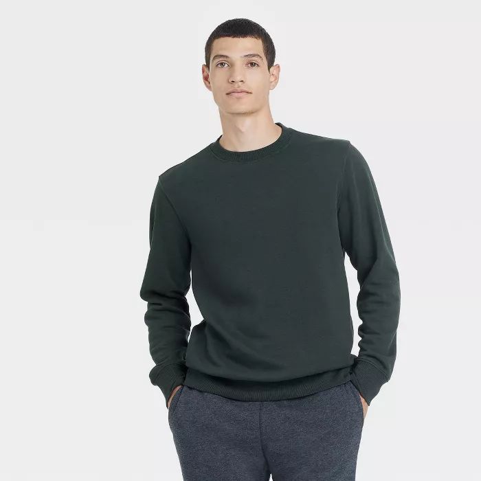 Men's Standard Fit Crewneck Sweatshirt - Goodfellow & Co™ | Target