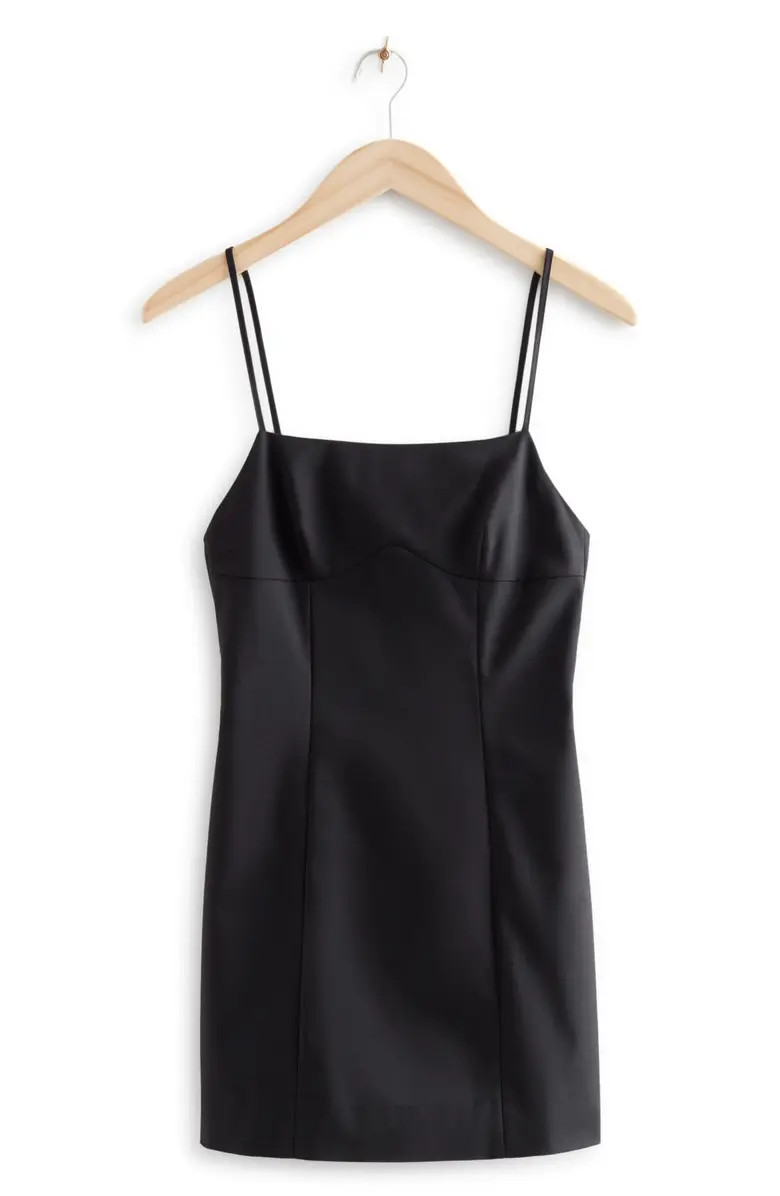 & Other Stories Square Neck Minidress | Nordstrom | Nordstrom