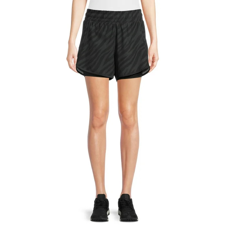 Avia Women's Running Shorts with Bike Liner | Walmart (US)