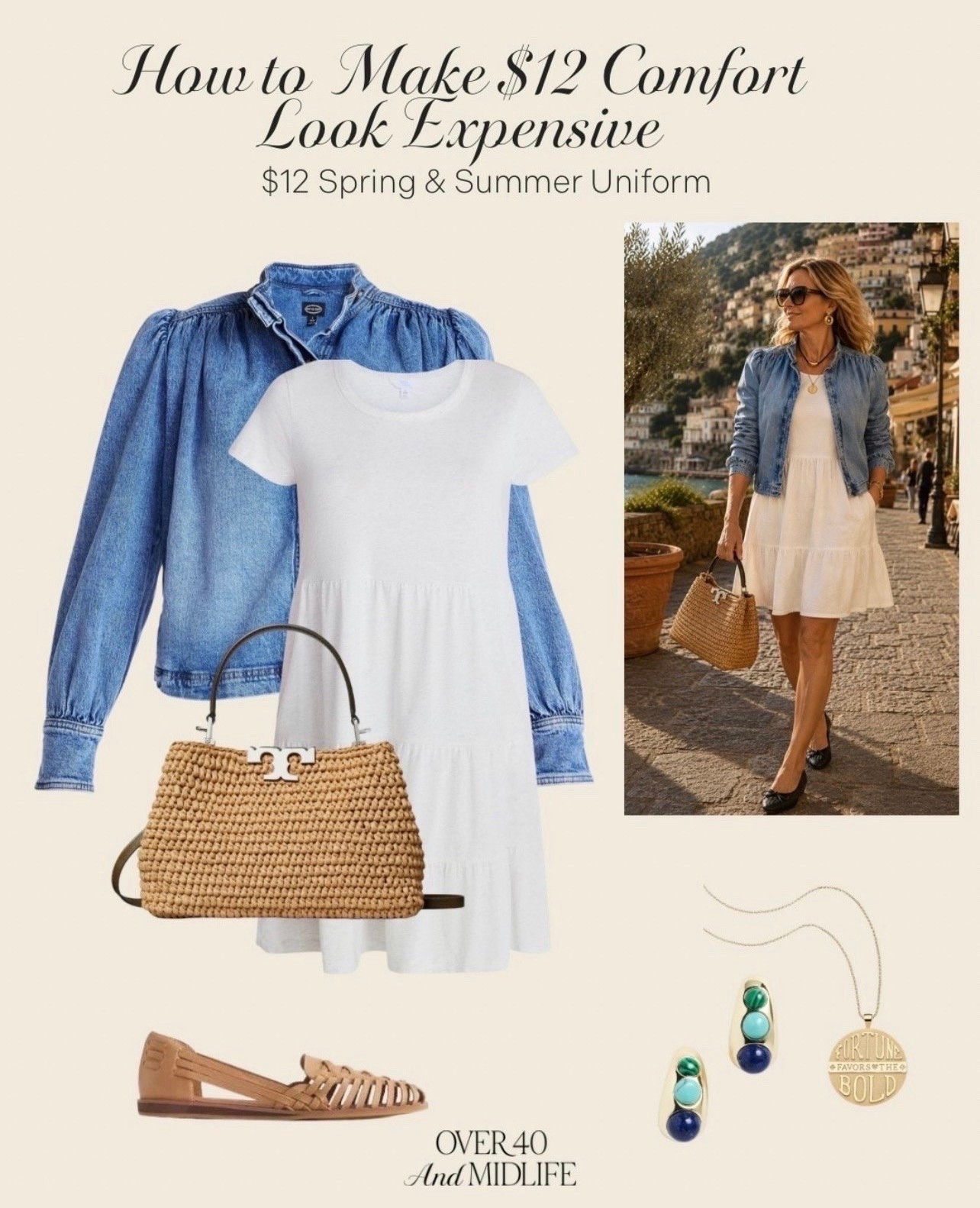 ✨Tap the bell, save and ❤️ for over 40 fashion, midlife style, midsize fashion and luxury looks for less. 

I used to think comfort meant sacrificing style.

Now I know the secret is Outfit Physics. ✨

A little structure.
A little movement.
A few elevated accessories.
And suddenly the easiest $12 dress in your closet looks expensive.

This is the kind of outfit that makes getting dressed feel easy again. 🤍

👑"Helping you look good, feel good!" - Lindsey Denver 
#midlifefashion #over40style #midsizefashion #quietluxury #elevatedcasual #outfitphysics #italystyle #genxstyle #fashionover40 #everydaystyle #comfortablefashion #coastalluxury

#LTKOver40 #LTKMidsize #LTKPlusSize

Comment SHOP below to receive a DM with the link to this post on my LTK ⬇ https://liketk.it/6d6Ap

Comment SHOP below to receive a DM with the link to this post on my LTK ⬇ https://liketk.it/6dmsW
