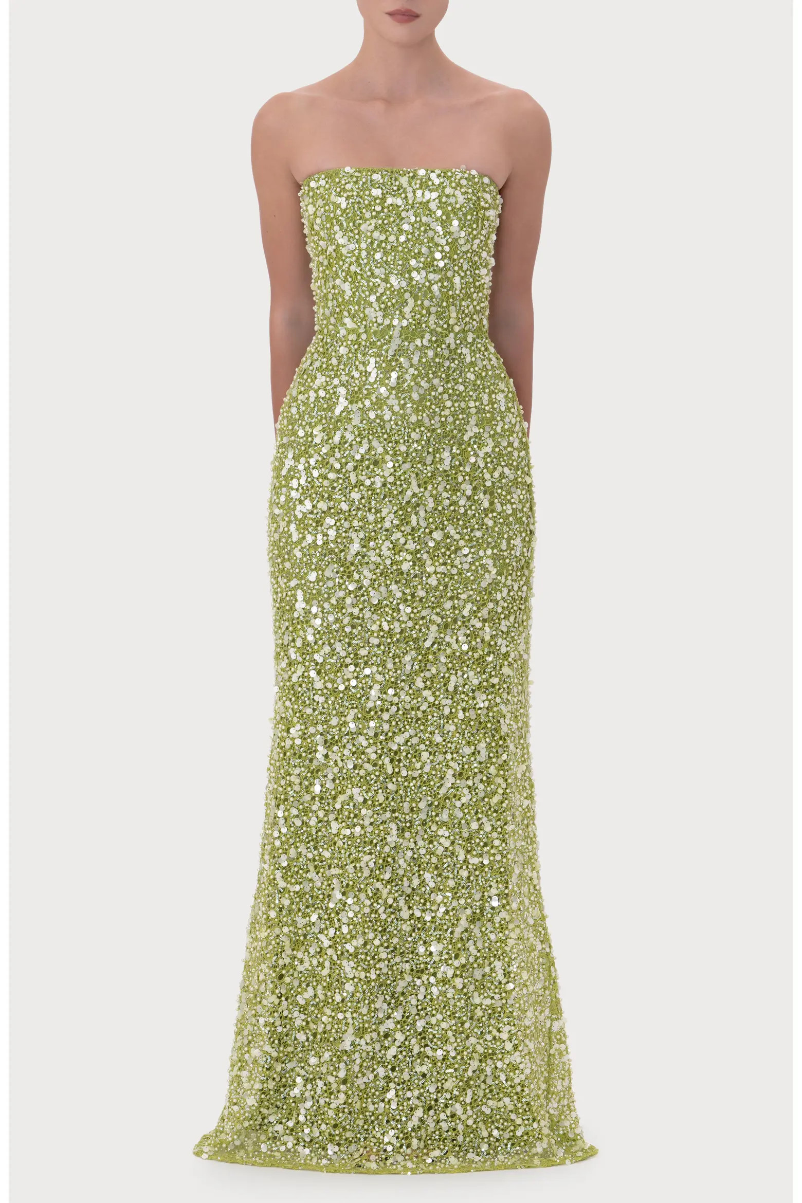 Courtney Beaded & Sequin Strapless Gown (Women) | Nordstrom | Nordstrom