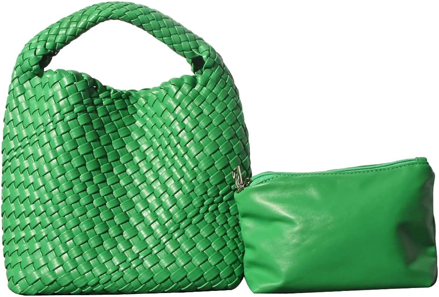 Handmade Woven Handbags and Purses for Women Bucket Bag | Amazon (US)