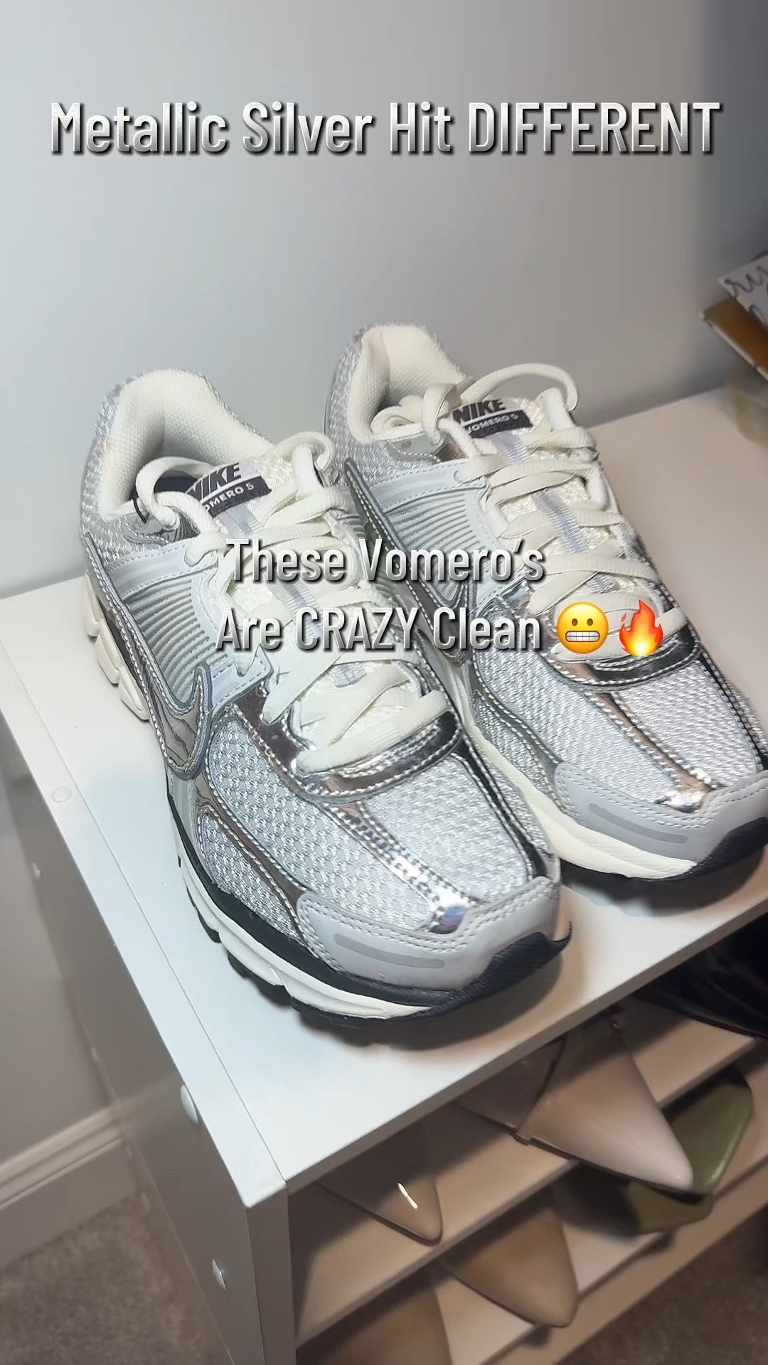 Metallic Vomero 5 shoes hits different🔥! Soo comfortable! @Nike US  

#LTKActive #LTKgrwm #LTKdayinmylife