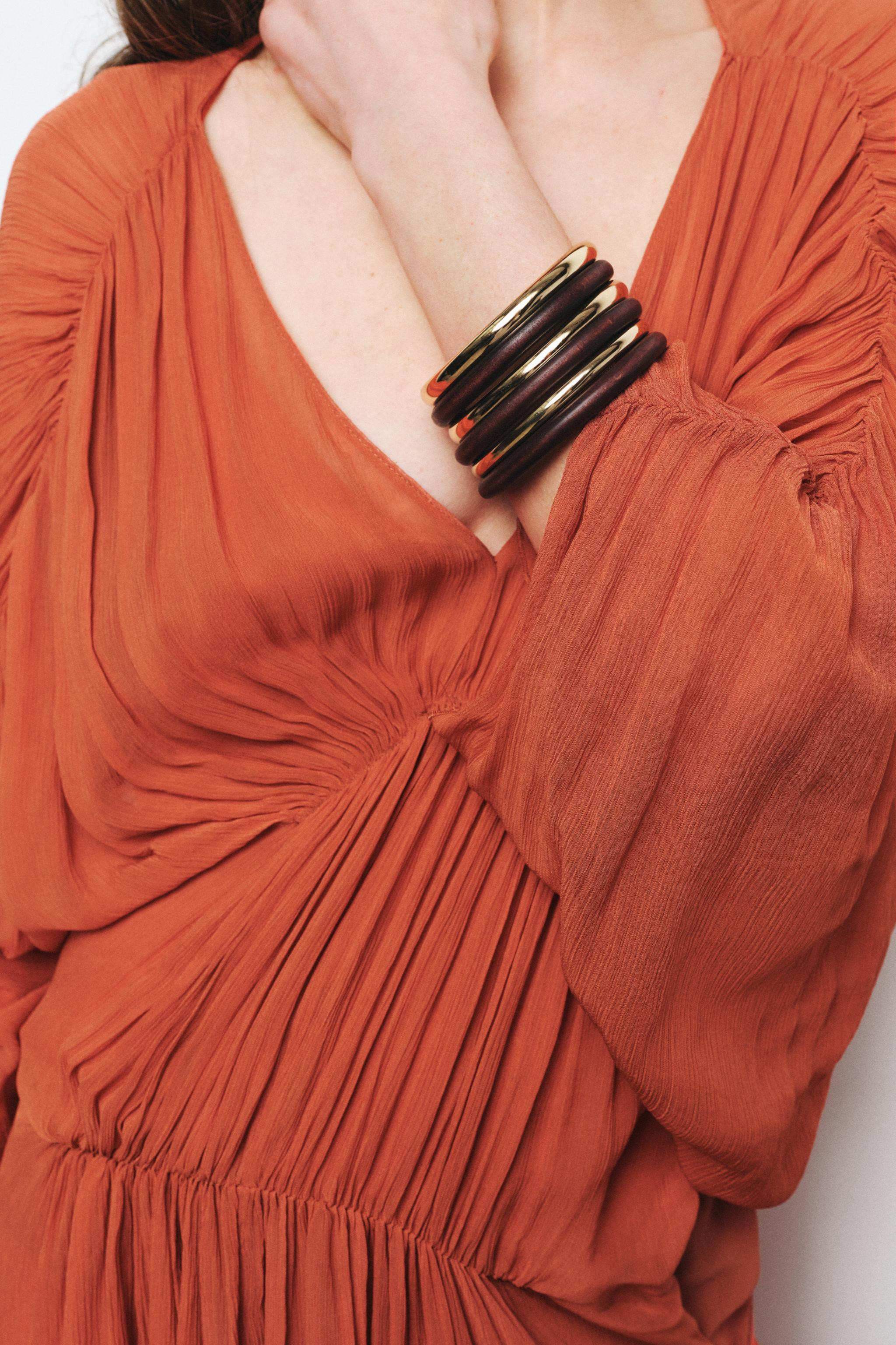 PACK OF WOODEN RIGID BRACELETS | Zara US