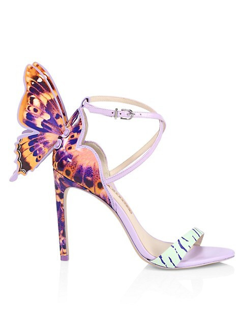 Chiara Leopard-Print Leather Sandals | Saks Fifth Avenue