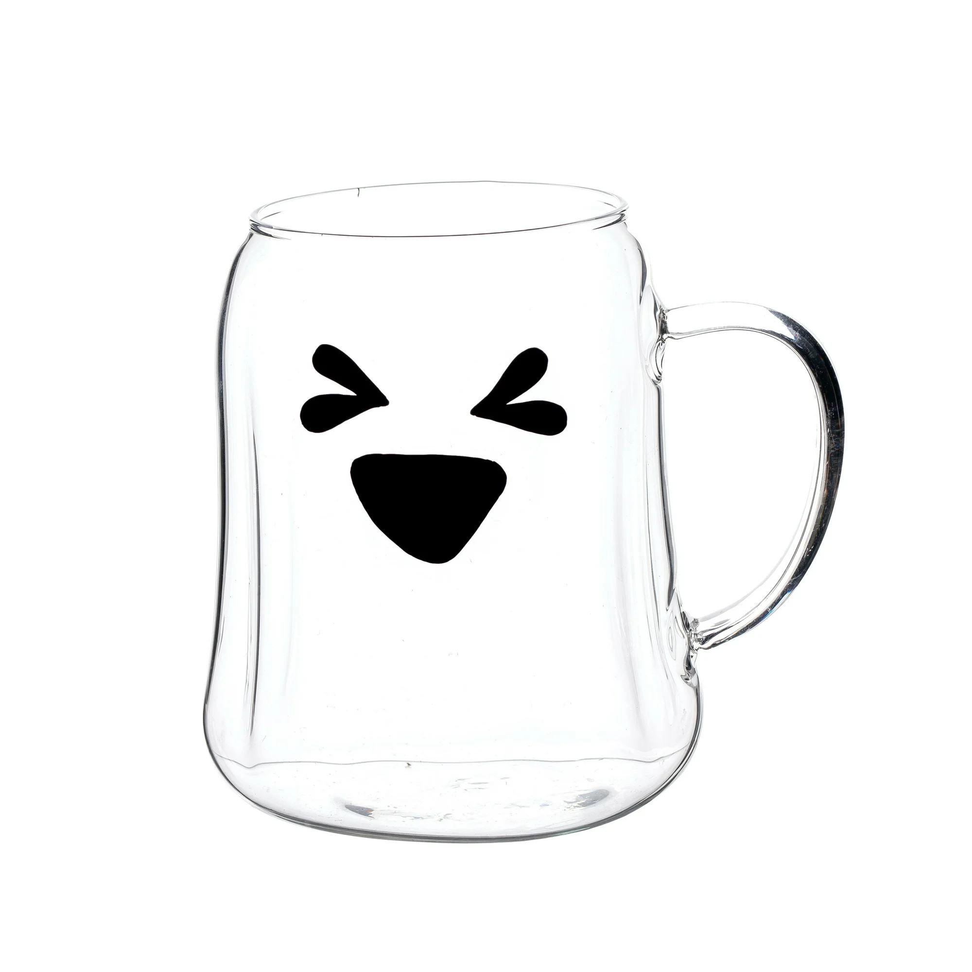 Way to Celebrate Glass Ghost Mug Squint - Walmart.com | Walmart (US)