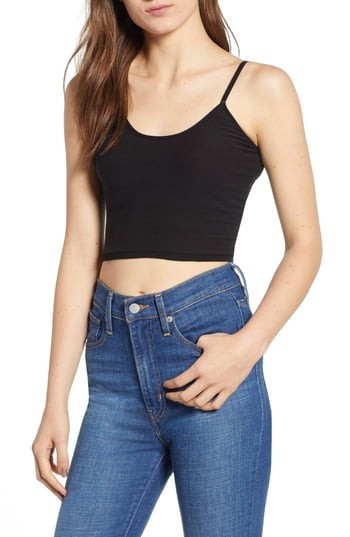 Women's Lira Clothing Bushwick Brami Crop Top, Size X-Small - Black | Nordstrom
