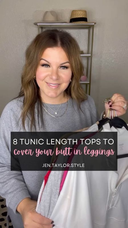 Plus size tops and sweaters in tunic length to cover your butt in leggings! Perfect for casual plus size winter outfits! Wearing 2X in everything but the gray mock neck sweater - it’s a 1X. 
4/14

#LTKVideo #LTKstyletip #LTKplussize