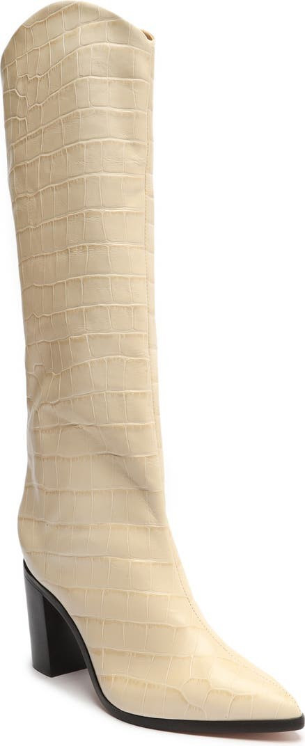 Analeah Knee High Western Boot | Nordstrom