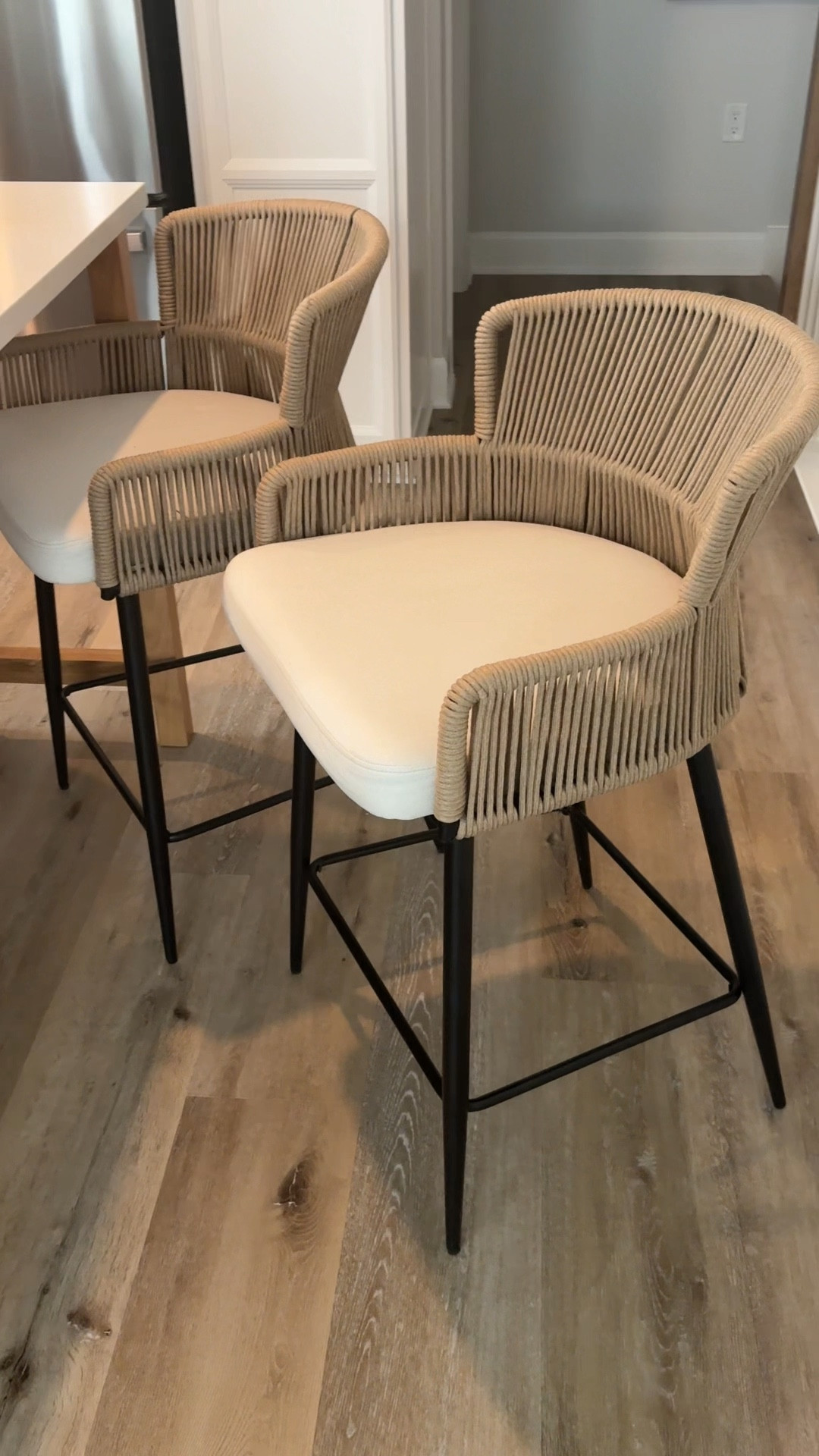 These counter stools are finally back in stock on Amazon! I have had these for about a year and absolutely love them! #kitchenessentials #counterstools #barstools 

#LTKstyletip #LTKVideo #LTKhome