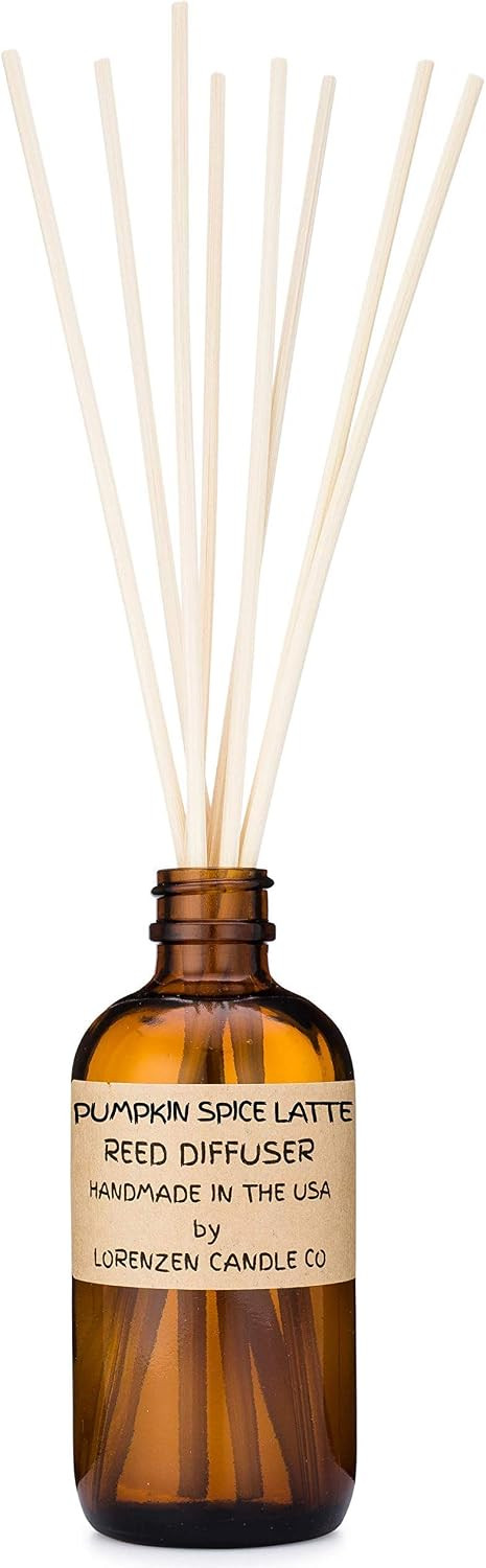 Pumpkin Spice Latte Reed Diffuser Set | Handmade in the USA by American Workers | Lasts for 2-3 Months | | Amazon (US)