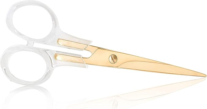 SIRMEDAL Stylish Acrylic Gold Stainless Steel Premium Multipurpose Scissors for Office Home Schoo... | Amazon (US)