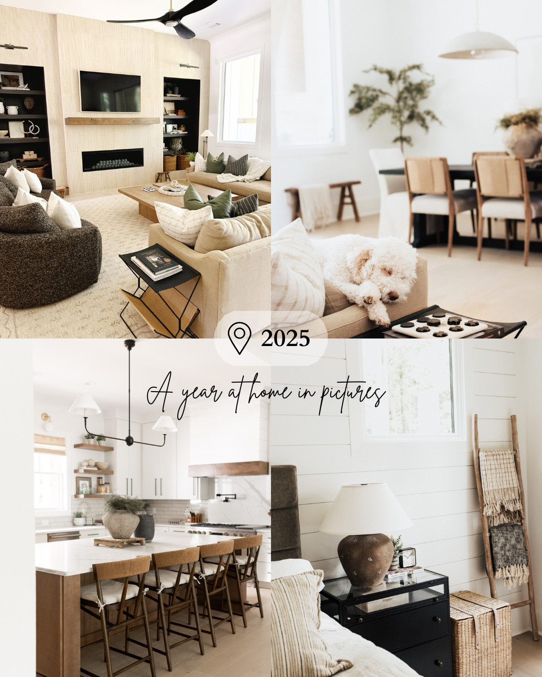 A look back at 2025 through the spaces that held our everyday moments in our home 🤎🏡 We had a big move this year from a home that we loved for 8 years into the country. Thank you for being here this year—cheering me on, finding inspiration, and making this little corner of the internet feel like home. Wishing you a very Happy New Year ✨


#LTKSeasonal #LTKHome