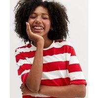KIDS ONLY Red Stripe T-Shirt New Look | New Look (UK)
