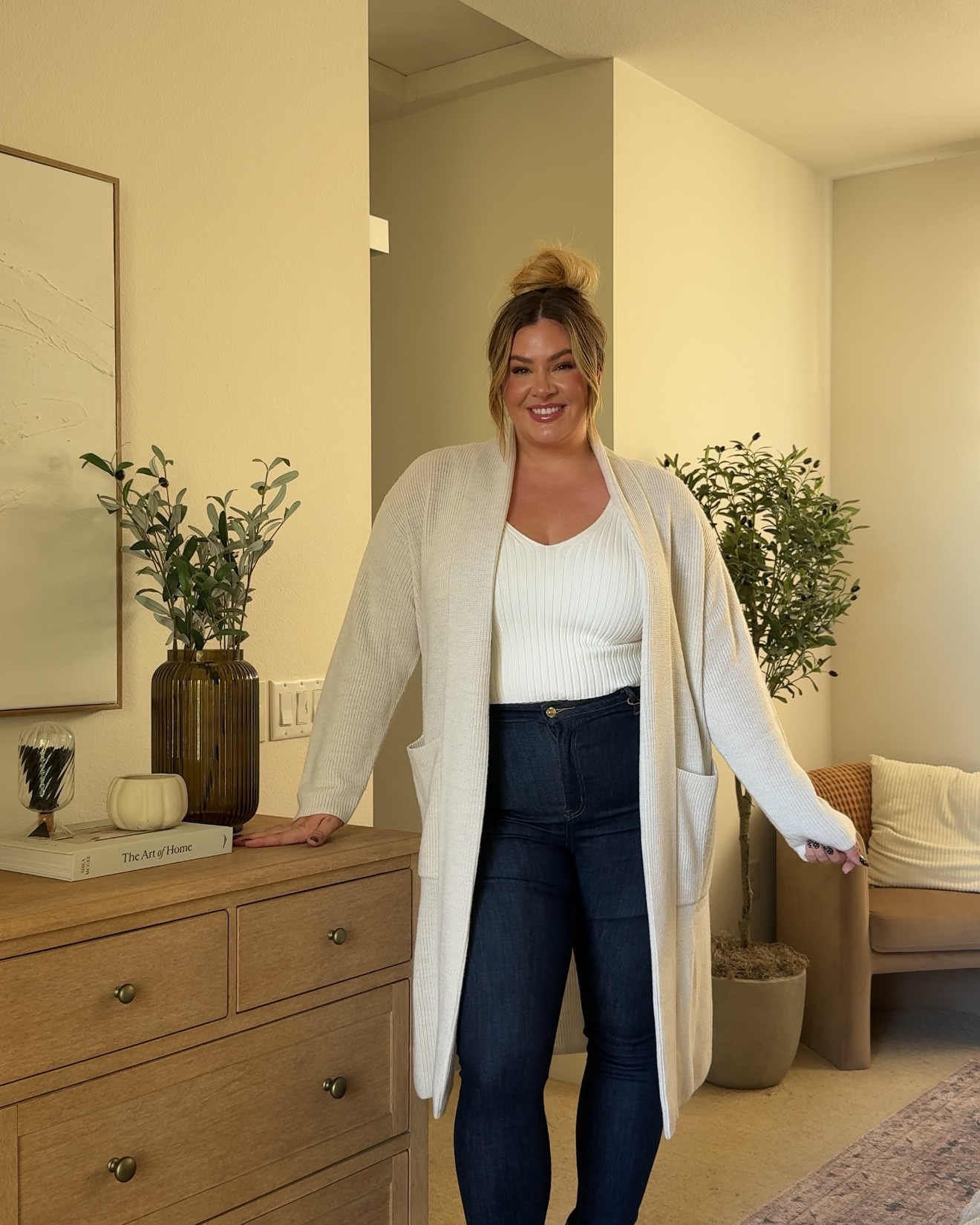 added some timeless pieces to my wardrobe :) love quinces materials so much!! got everything in an XL/ 16 in the jeans! @onequince #QuincePartner

#LTKSeasonal #LTKMidsize #LTKStyleTip