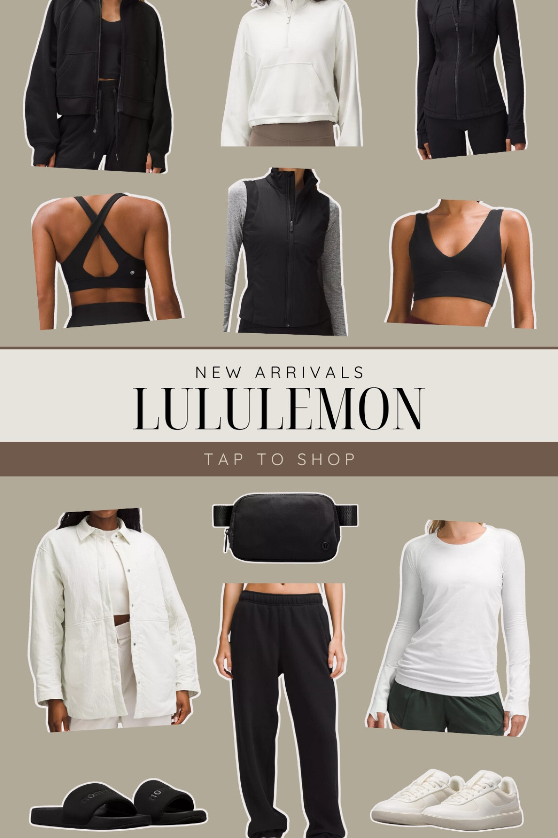 Lululemon new arrivals!


Neutrals, chic, fitness, athletic wear, gym outfit, jackets, sports bra, gym bag, fall pitfit, summer fashion, casual style

#LTKStyleTip #LTKFitness #LTKActive