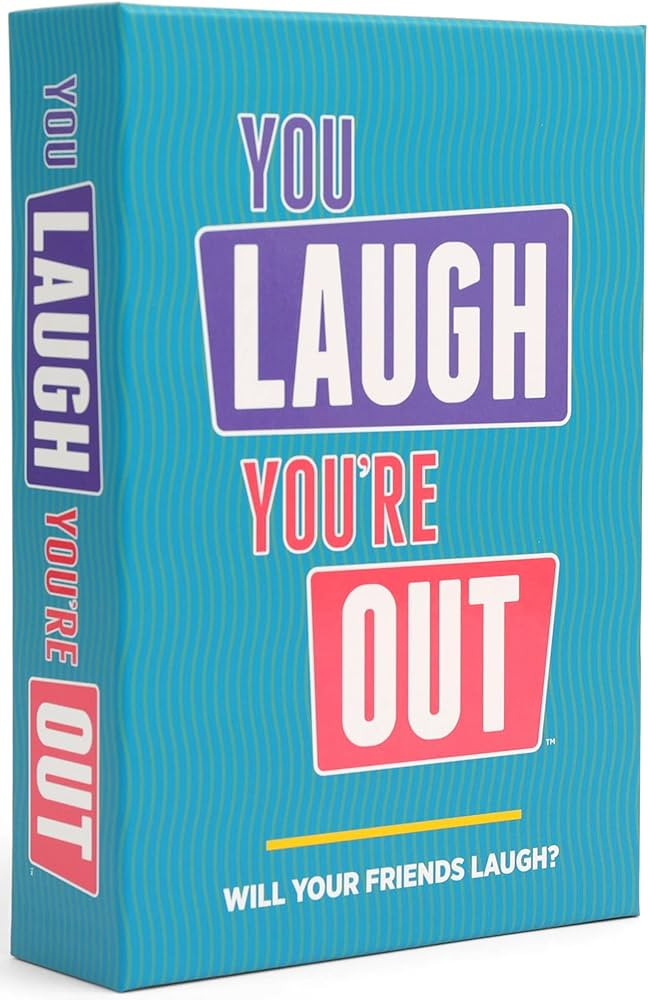 DSS Games You Laugh You're Out A Party Game with Hilarious Charades Family Card Games for Adults ... | Amazon (US)