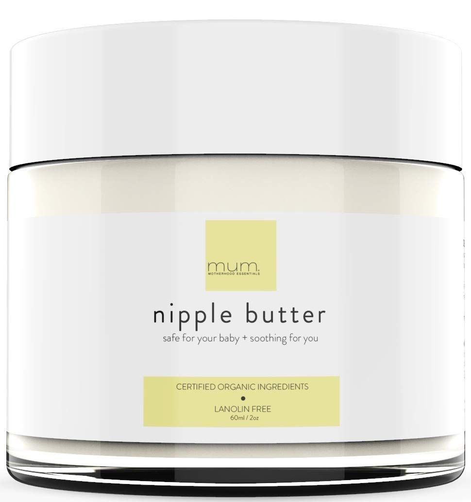 Mum. Motherhood Essentials® Organic Nipple Butter (2 oz), Lanolin Free, Doctor Recommended, USDA... | Amazon (US)