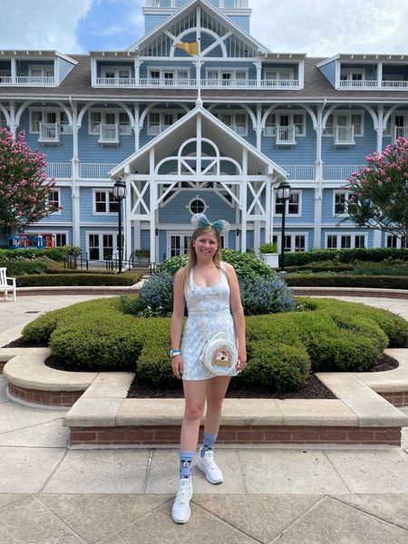 Disney world tennis dress outfit. Cinderella Disney bound  