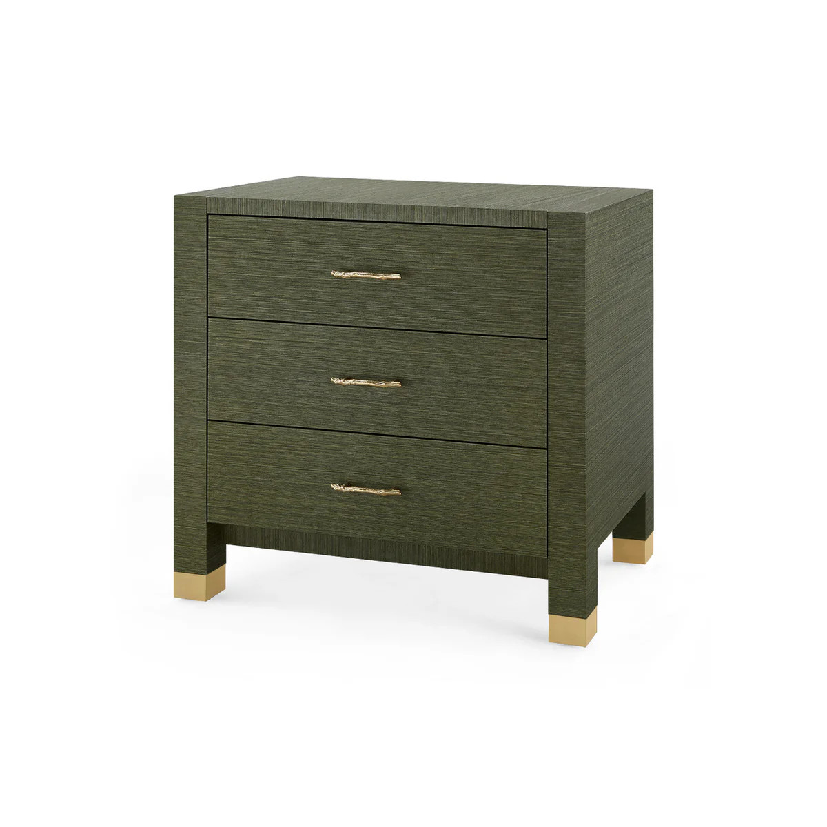 Villa & House Camden 3-Drawer Side Table | Mintwood Home LLC - mintwoodhome.com