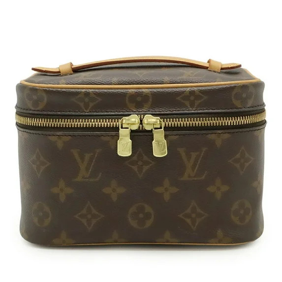 Pre-Owned LOUIS VUITTON Monogram Nice Mini Pouch, Makeup Box, Travel Multi-Pouch,... (Good) | Walmart (US)