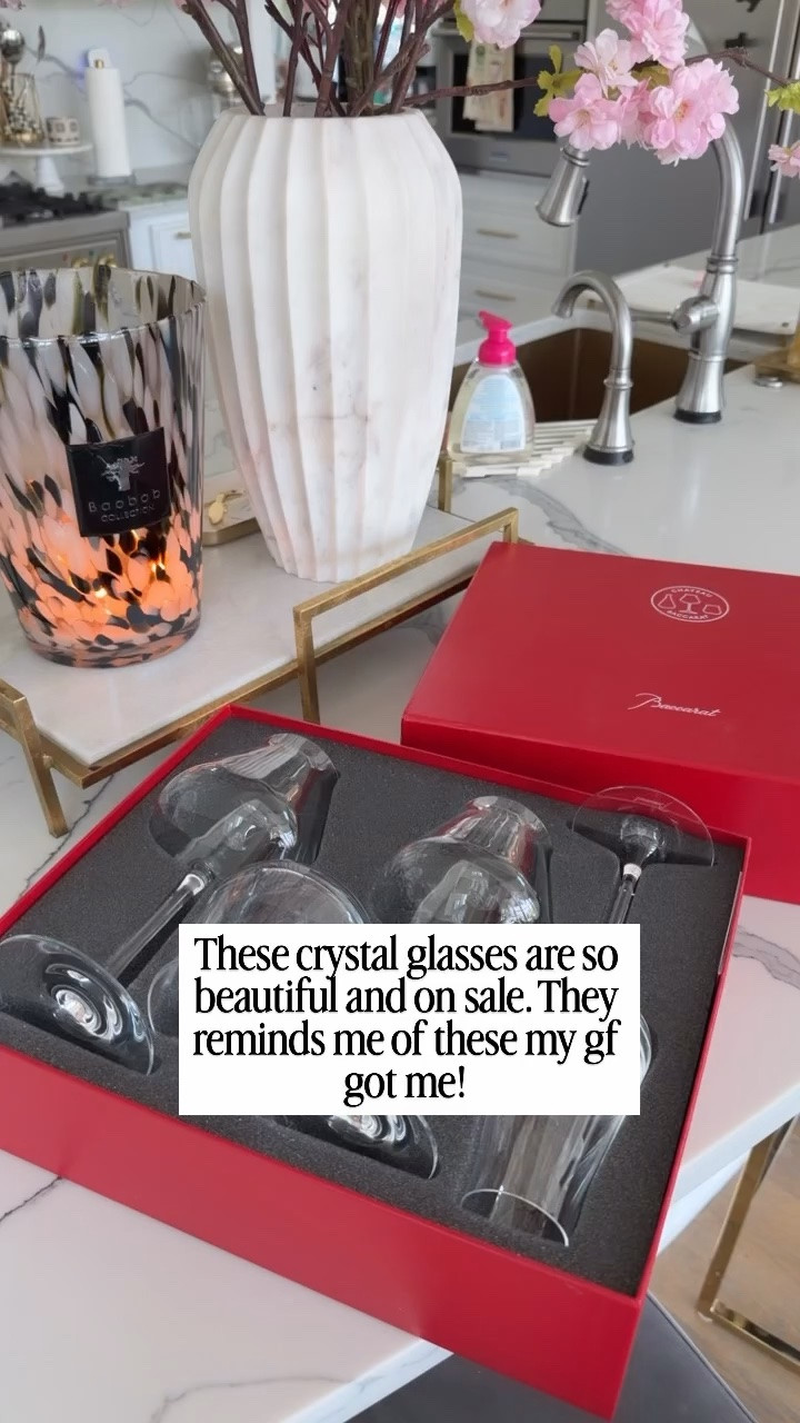 These glasses would make the perfect gift! 

Nordstrom home, Nordstrom finds, Glassware, Baccarat, Glass sets, Wine glasses, Emily Gemma

#LTKstorytime #LTKHome #LTKdayinmylife
