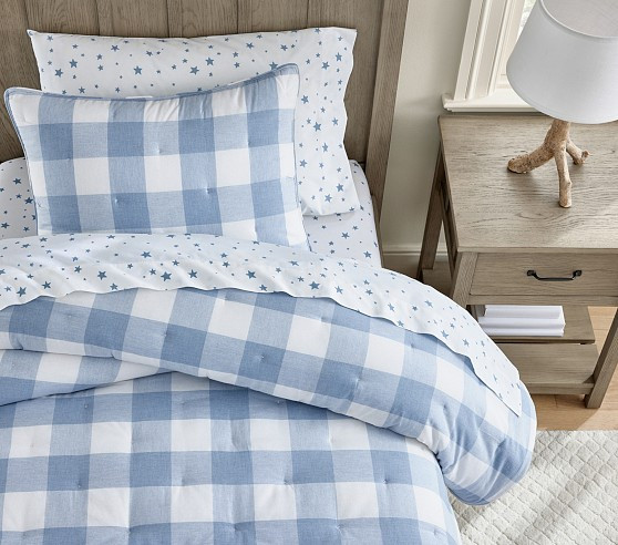 Buffalo Check Comforter & Shams | Pottery Barn Kids