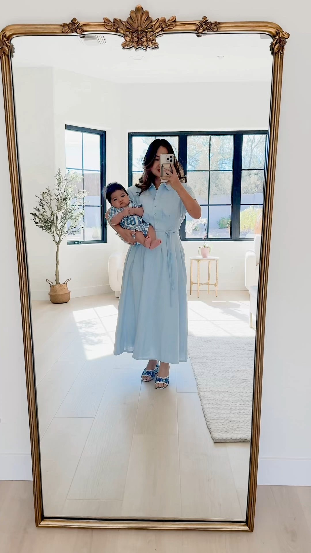 Spring dress - matching mommy and me outfits #springinspo #springdress #mididress #summer #bluedress #momstyle

#LTKSeasonal #LTKStyleTip