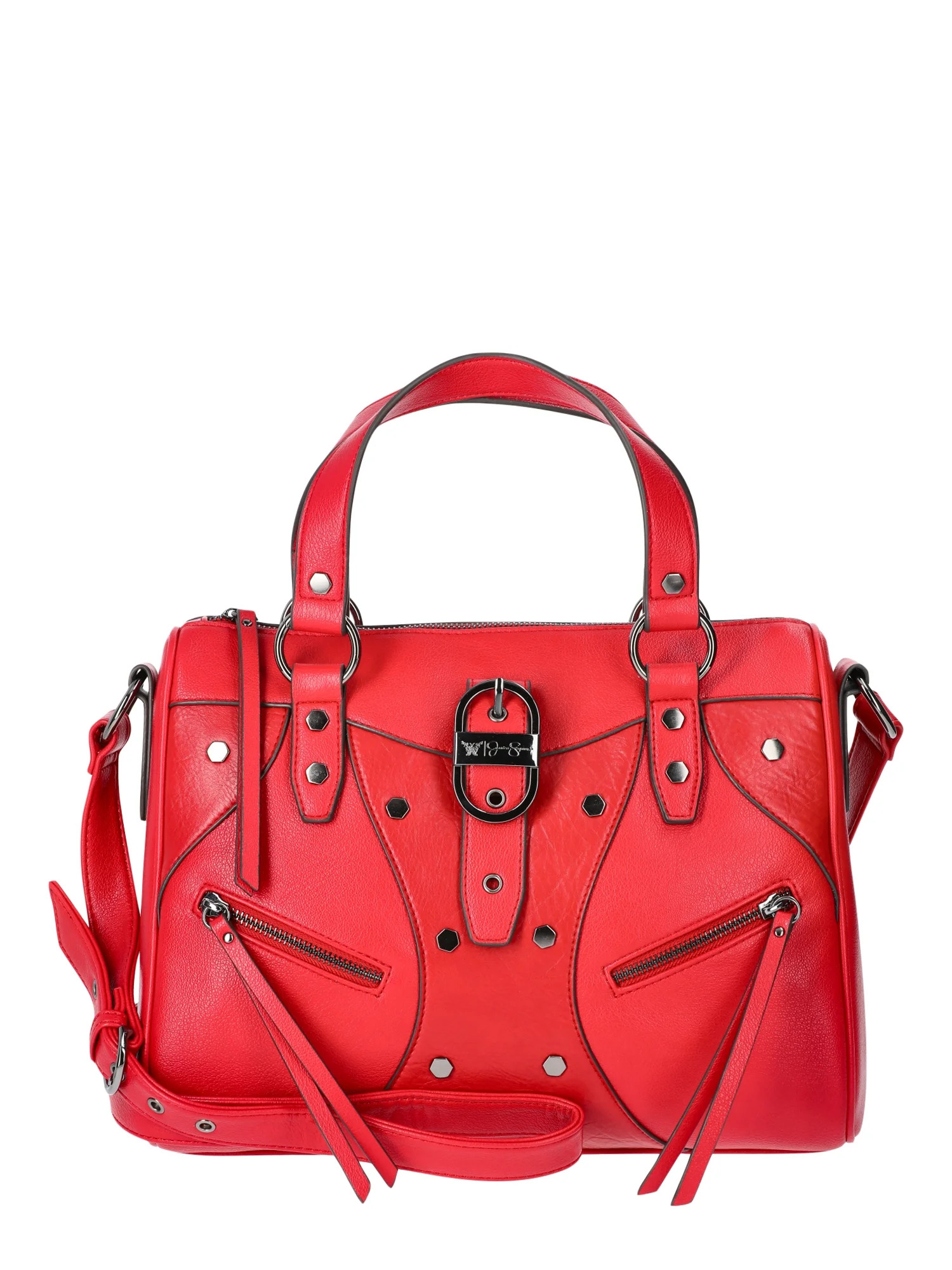 Jessica Simpson Woman's Courtney Satchel Handbag, Tango Red | Walmart (US)