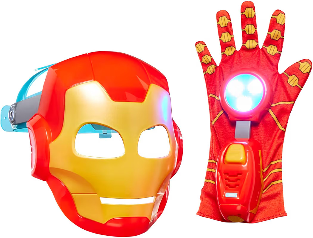 Marvel Iron Man and His Awesome Friends High-Tech Hero Role Play Set, Iron Man Mask and Electroni... | Amazon (US)