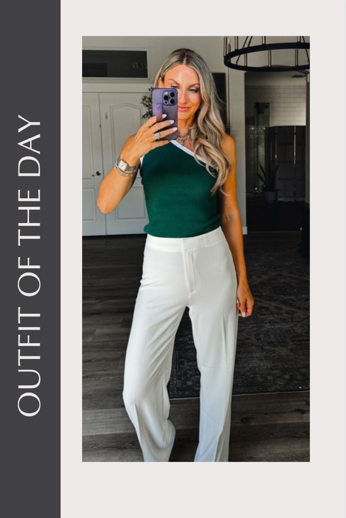 Pine green tank for HOC Winters, pants work best for HOC Summer but obviously I bend the rules here for a good fit!