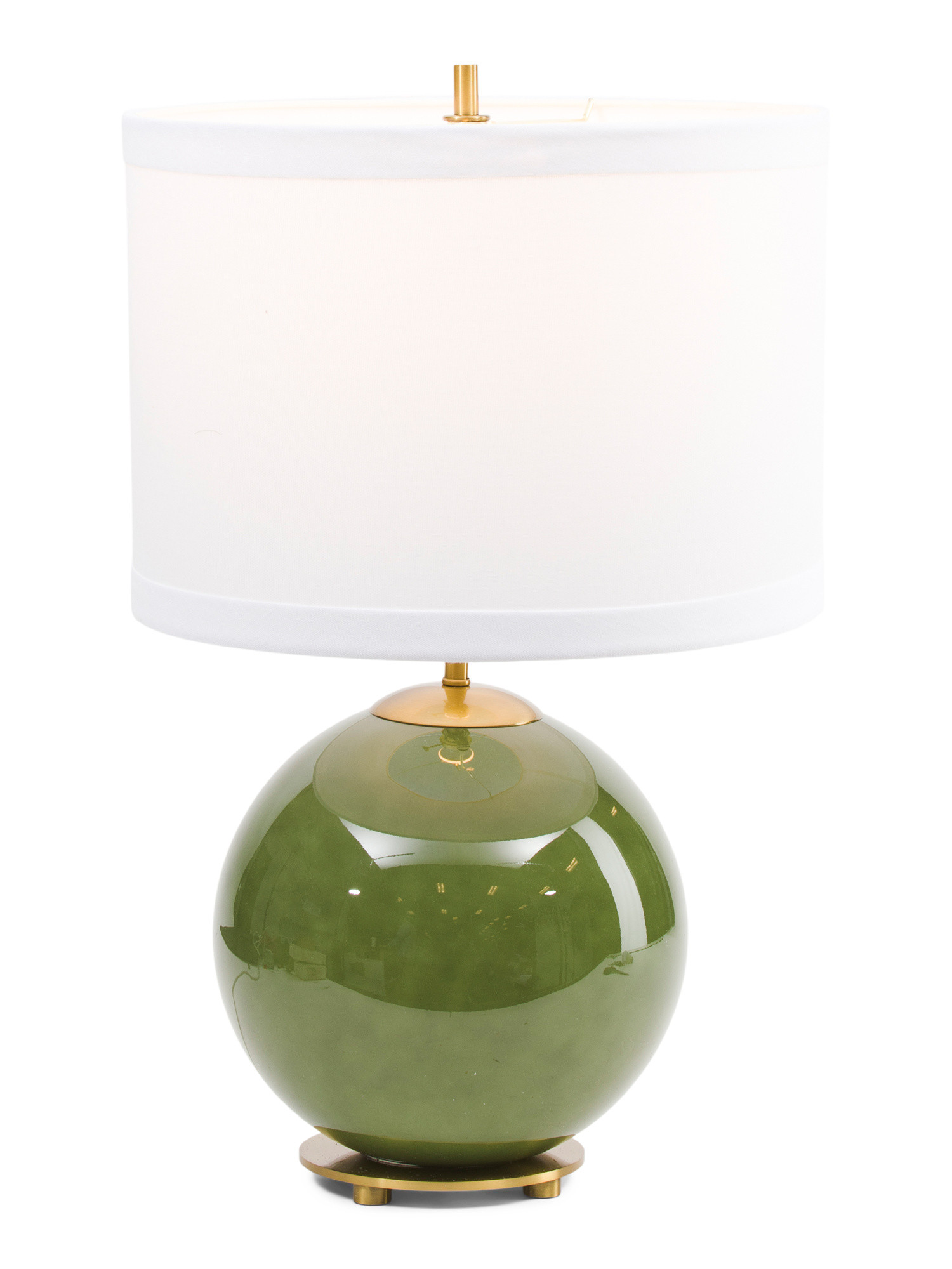 23in Glass Ball Accent Lamp | Marshalls