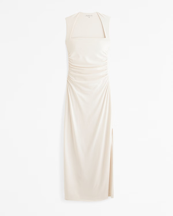 The A&F Ava Knit Maxi Dress | Abercrombie & Fitch (US)